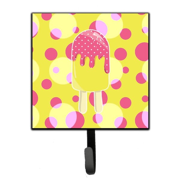 Carolines Treasures Ice Pop Popsicle Pink Yellow Leash or Key Holder BB7070SH4 - main